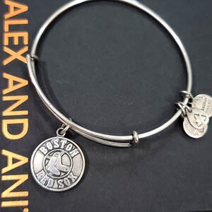 Alex and Ani Red Sox Charm Bracelet